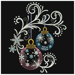 La magia del Natale - Disegni per ricamo a macchina da scaricare immediatamente 5x5 6x6 8x8 telaio APE3237-002