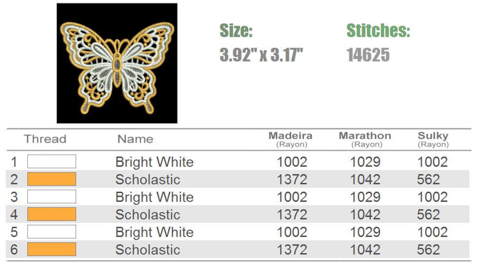 FSL Butterfly - Free Standing Lace Machine Embroidery Designs Instant ...