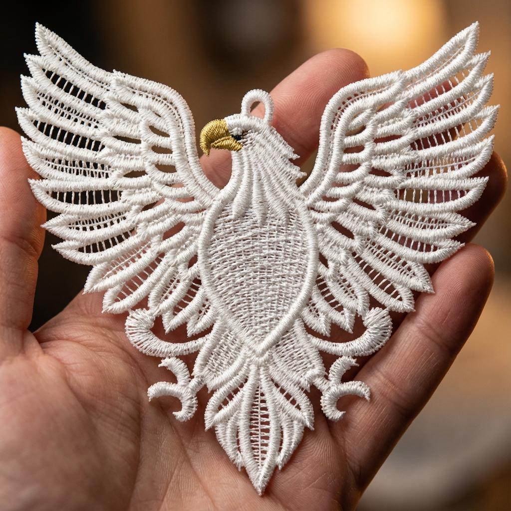 FSL Eagle, Winged Majesty, Flight of Wisdom - Free Standing Lace