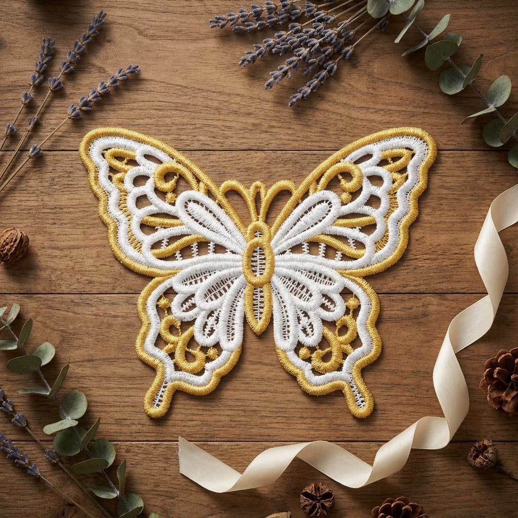 FSL Butterfly - Free Standing Lace Machine Embroidery Designs Instant ...