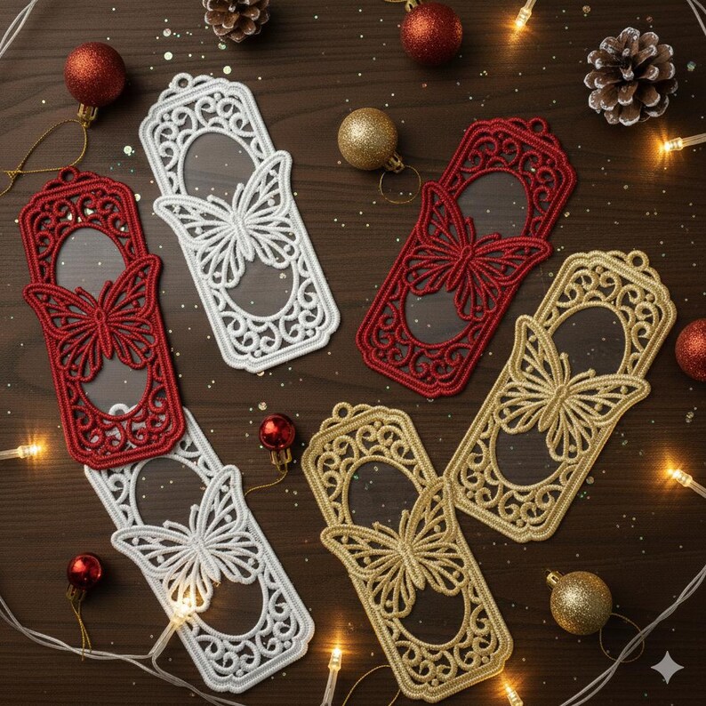 FSL Butterfly Bookmark - Free Standing Lace Machine Embroidery Designs ...