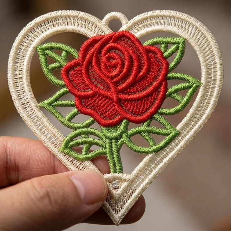 FSL Rose in Bloom - Free Standing Lace Machine Embroidery Designs ...