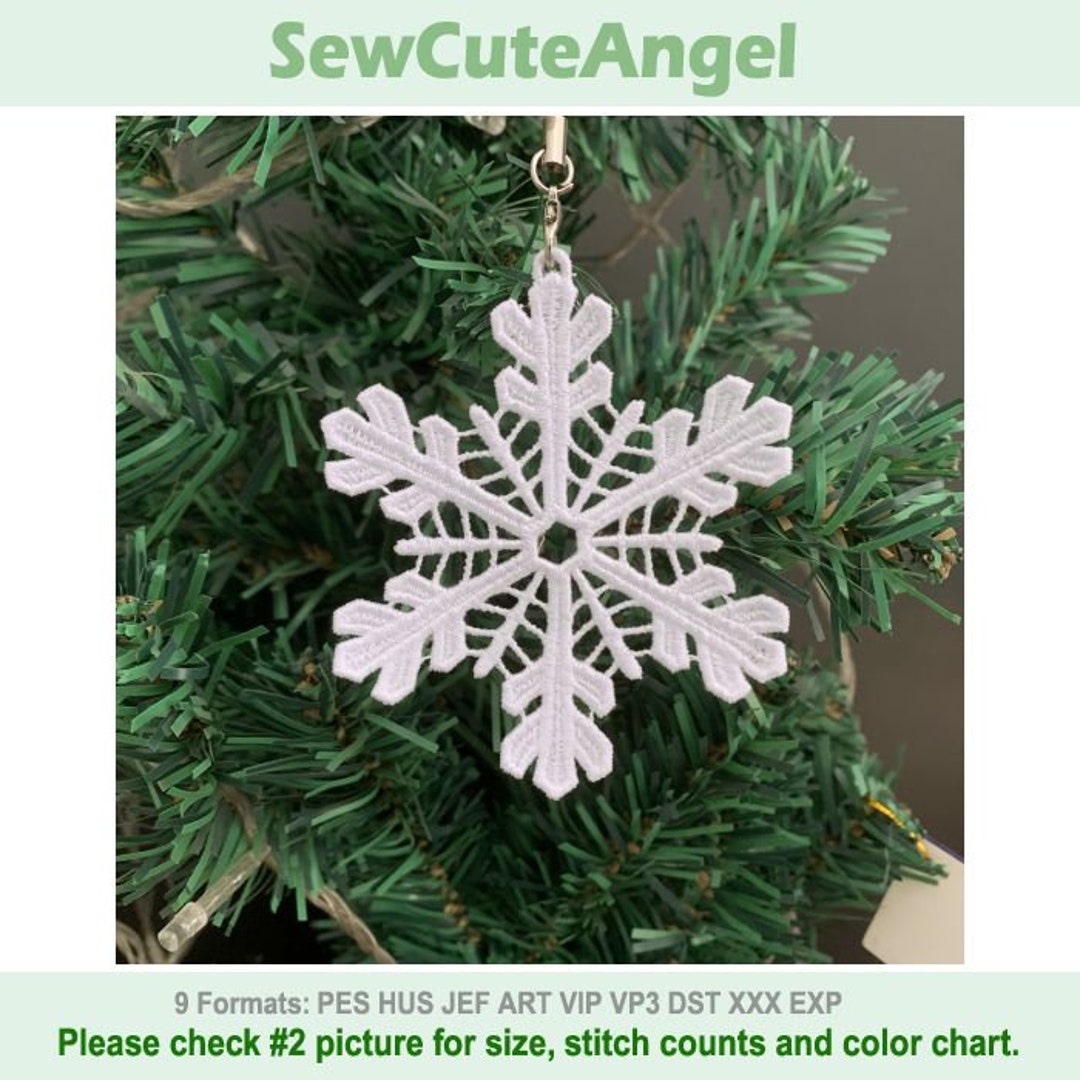 FSL Snowflakes 17 - Free Standing Lace Machine Embroidery Designs ...