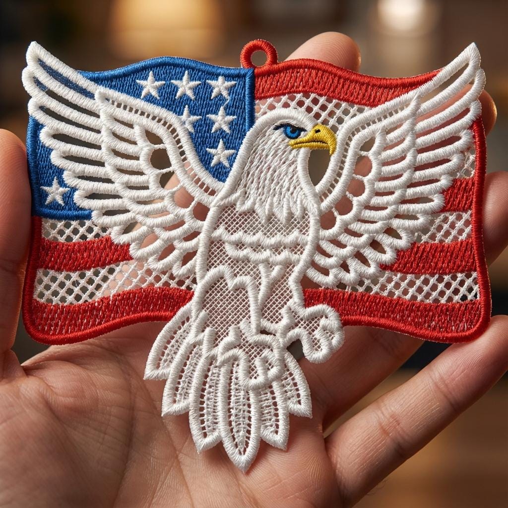 FSL Majestic Freedom, Patriotic Pride, Soaring Sym - Free Standing