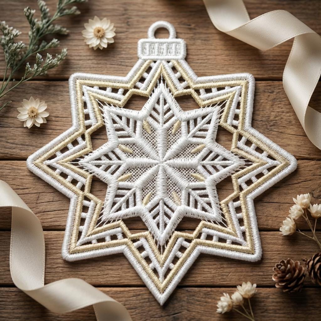 FSL Starlight Ornament, Golden Glow, Celestial Beauty - Free Standing ...