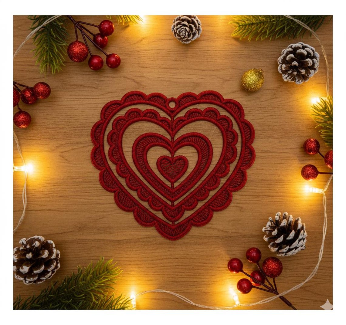 FSL Romantic Heart - Free Standing Lace Machine Embroidery Designs ...