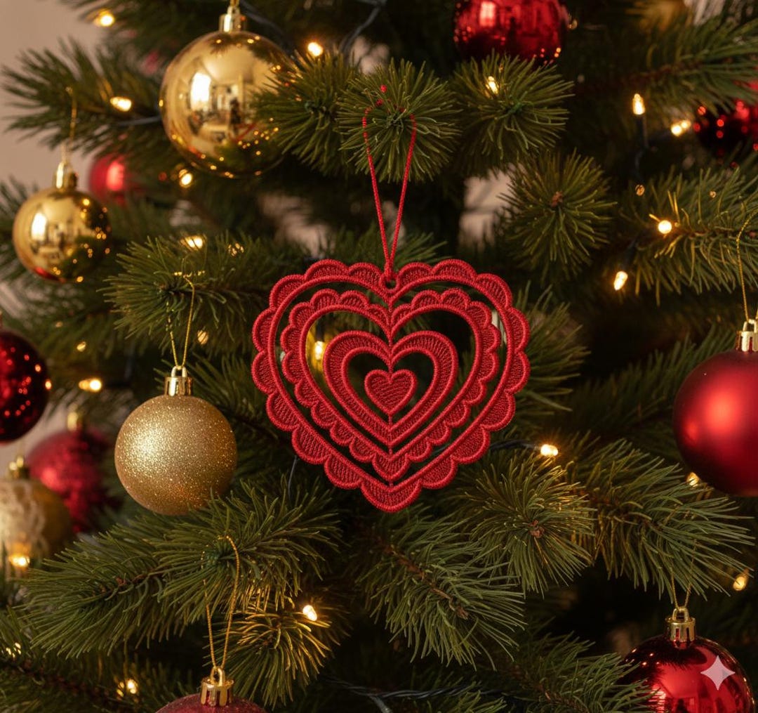 FSL Romantic Heart - Free Standing Lace Machine Embroidery Designs ...