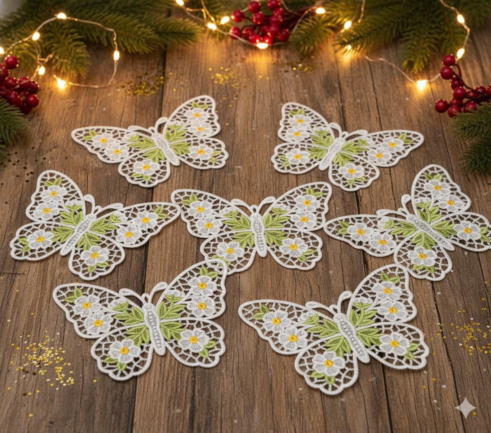 FSL Floral Butterfly - Free Standing Lace Machine Embroidery Designs ...