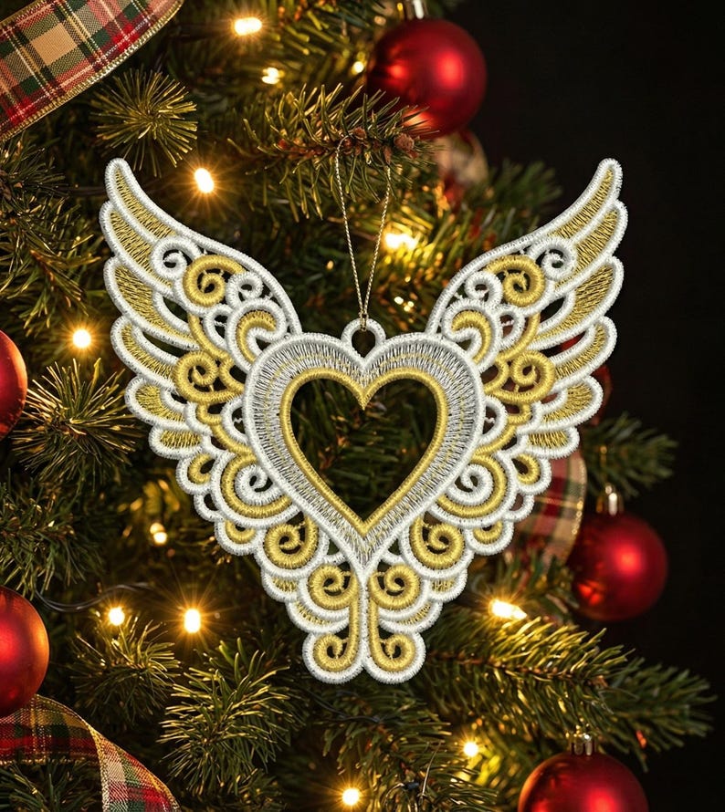FSL Winged Heart - Free Standing Lace Machine Embroidery Designs ...