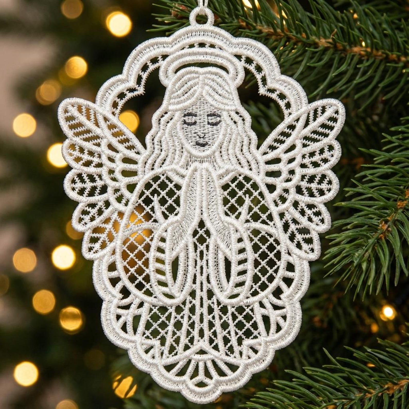 FSL Angel - Free Standing Lace Machine Embroidery Designs Instant ...