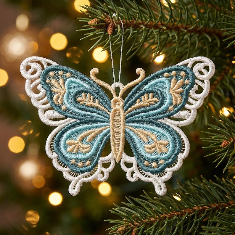 FSL Colorful Butterfly - Free Standing Lace Machine Embroidery Designs ...
