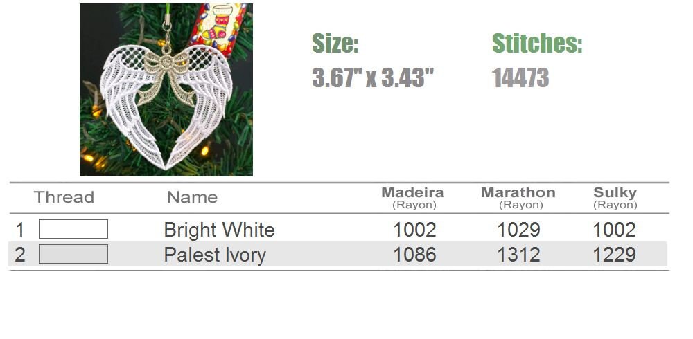 FSL Angel Wings Heart - Free Standing Lace Machine Embroidery Designs ...