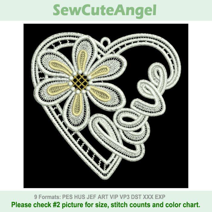FSL Blooming Love - Free Standing Lace Machine Embroidery Designs ...