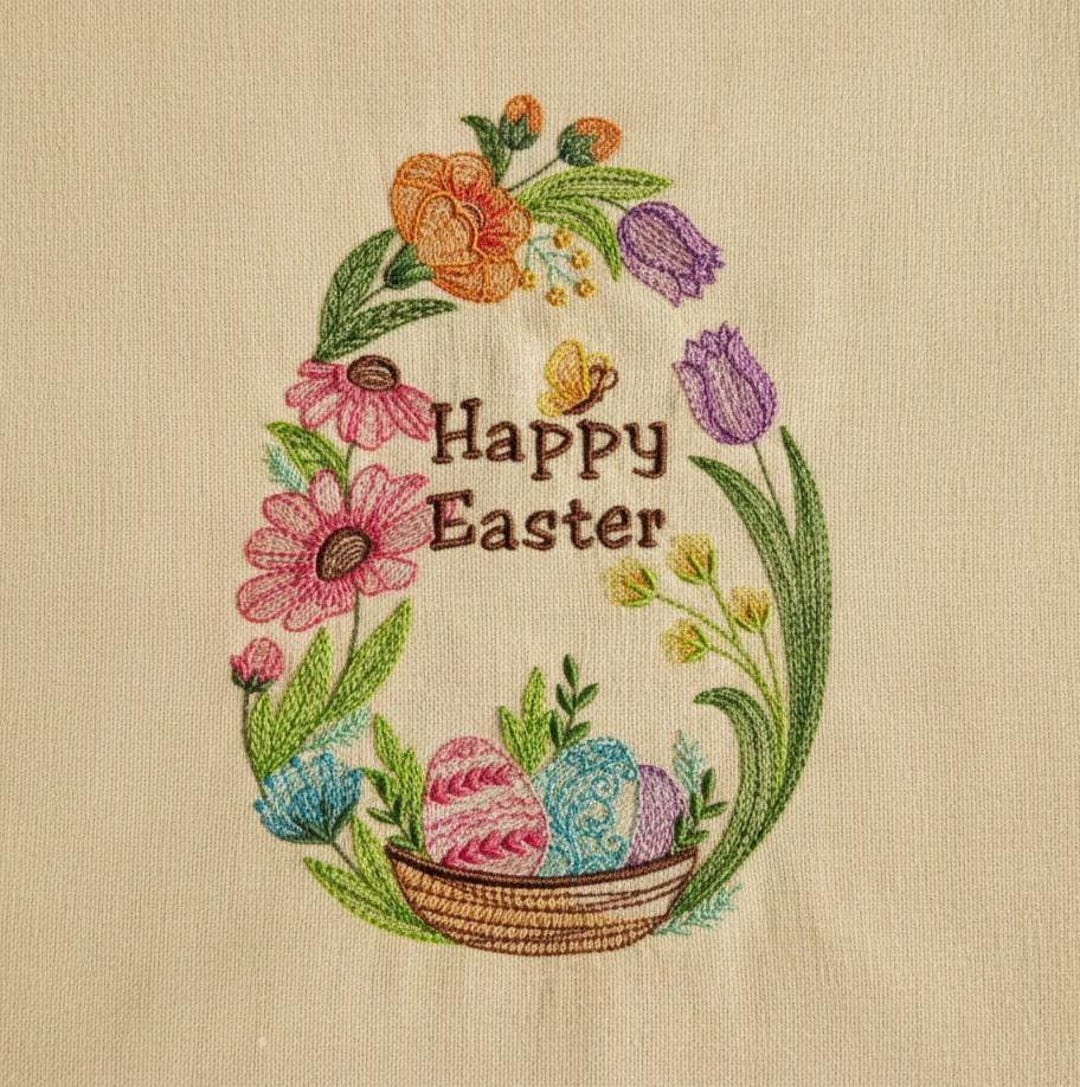 Decorative Easter Egg - Machine Embroidery Designs Instant Download 5x5 ...