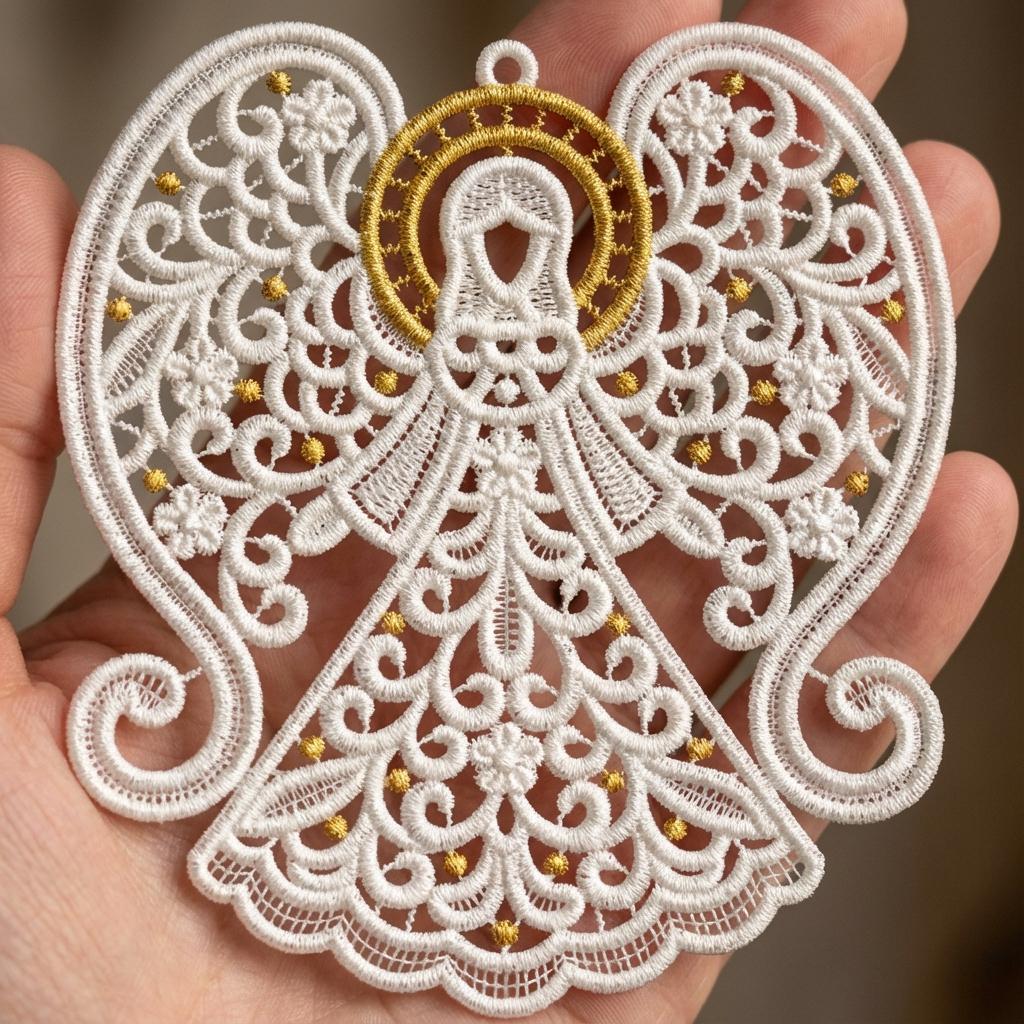 FSL Angel, Celestial Serenity - Free Standing Lace Machine