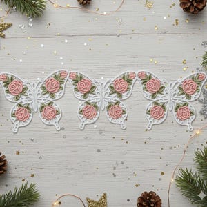 FSL Rose Butterfly - Free Standing Lace Machine Embroidery Designs ...