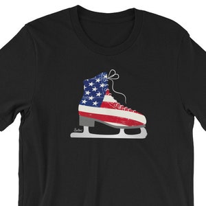 Ice Skating USA Shirt