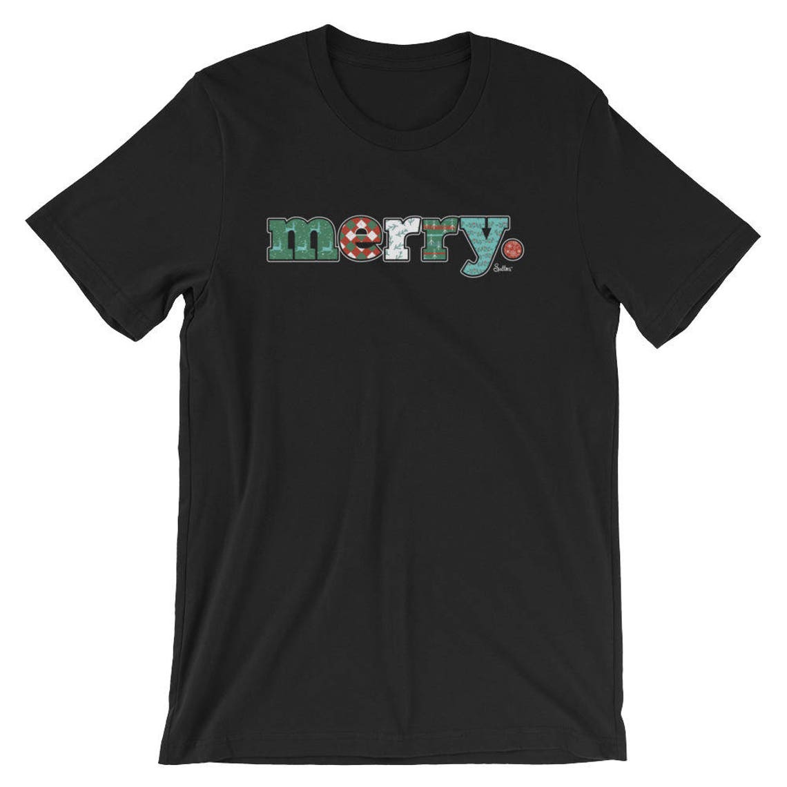 Mens Merry Christmas Holiday Tshirt | Etsy