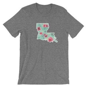 Floral Louisiana T-Shirt