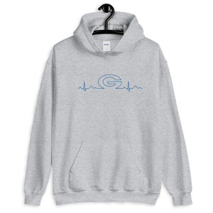 Blue Guthrie Heartbeat Unisex Hoodie