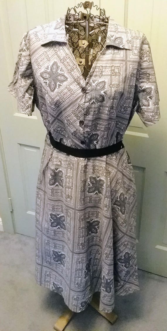 50s shirt dress
