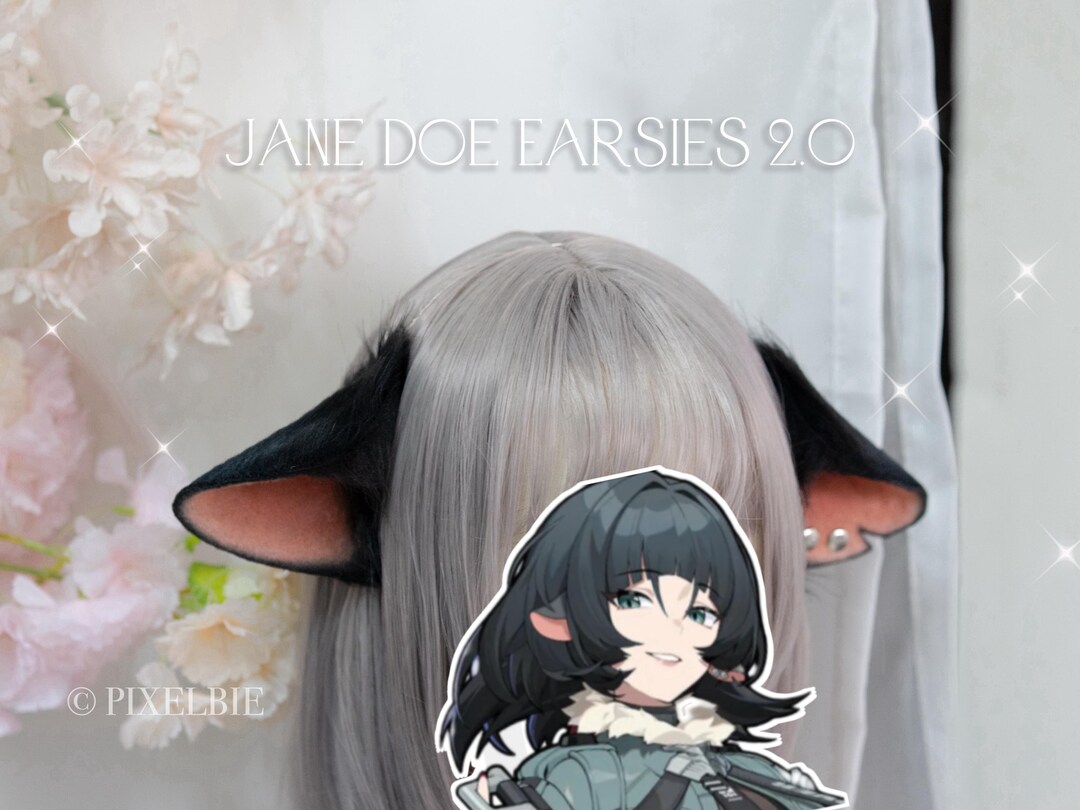 PIXELBIE - Jane Doe Ears 2.0 From Zenless Zone Zero - Etsy