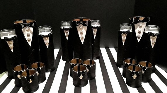 6 Pcs Men S Centerpieces Men S Bachelor Party Etsy