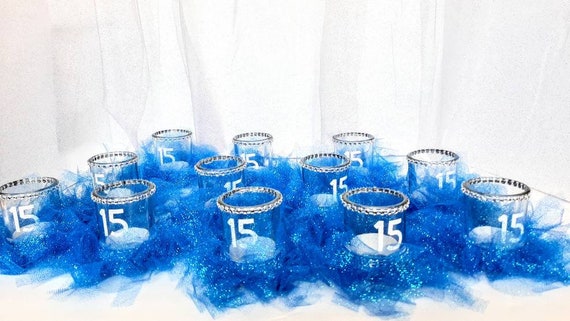 6 Pack Quinceanera Party Favors Quinceanera Centerpiece Candy Etsy