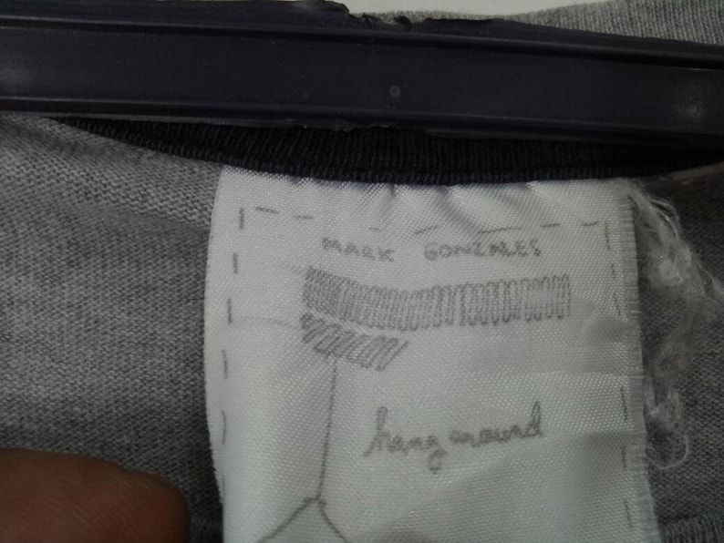 Rare! MARK GONZALES T-shirt American Professional Skateboarder nice design medium size