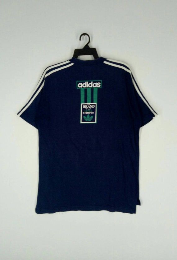 adidas three stripe tshirt