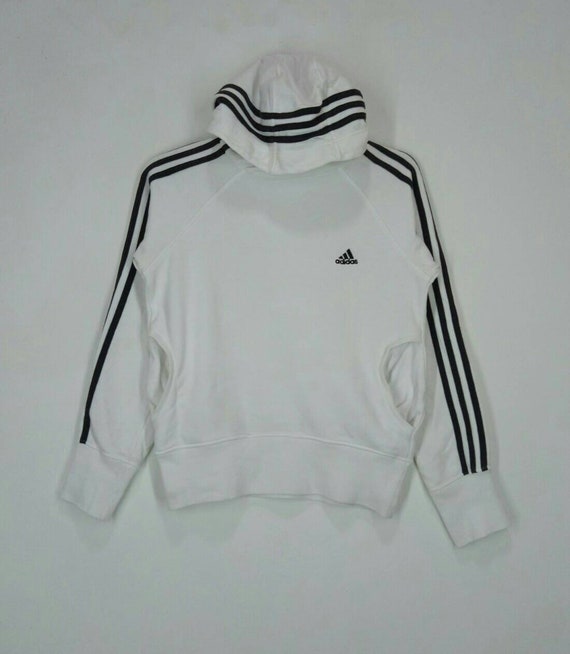 white adidas jumper