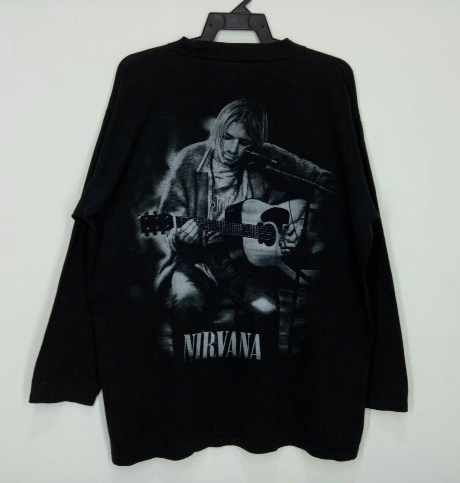 Rare NIRVANA long sleeve shirt bootleg tour concert grunge | Etsy