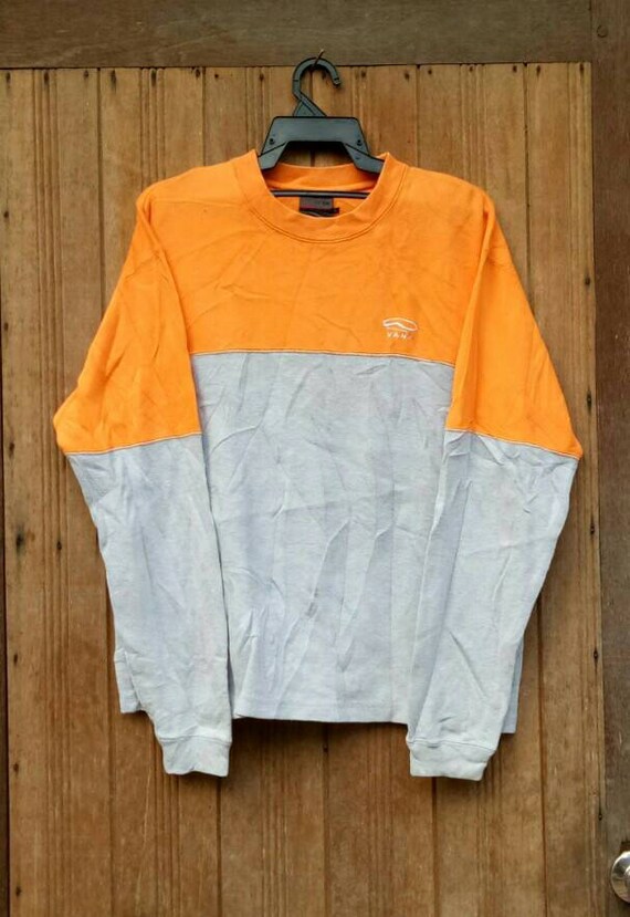 orange vans jumper