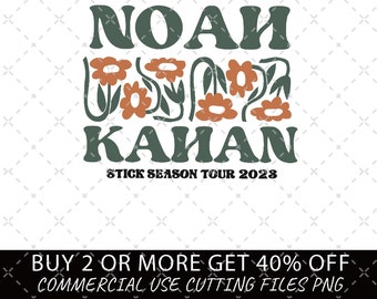 Pobierz natychmiast koszulkę Noah Kahan Stick z trasy koncertowej z sezonu 2023, folkową muzykę pop Noah Kahan, album Retro Noah Kahan z trasy koncertowej z 2023 roku