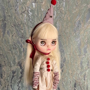 Circus  Blythe doll set jumpsuit and hat, Blythe clothes, Blythe doll hat, Boho outfit for blythe, Blythe custom ,Blythe outfit - Blythe hat