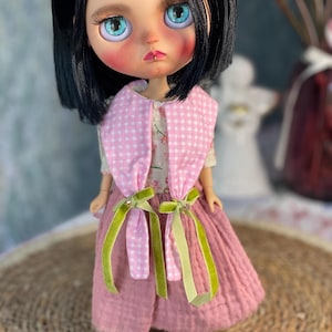 Blythe doll dress, Blythe outfit, Blythe doll custom,Vintage blythe dress, Blythe doll long  dress,OB22 Dress, OB24 Dress,Neo Blythe Clothes