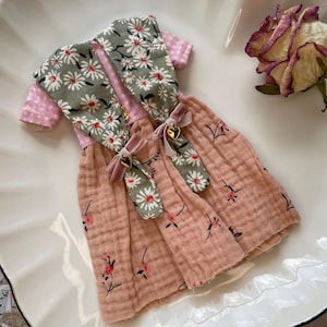 Blythe doll dress, Blythe outfit, Blythe doll custom,Vintage blythe dress, Blythe doll long  dress,OB22 Dress, OB24 Dress,Neo Blythe Clothes
