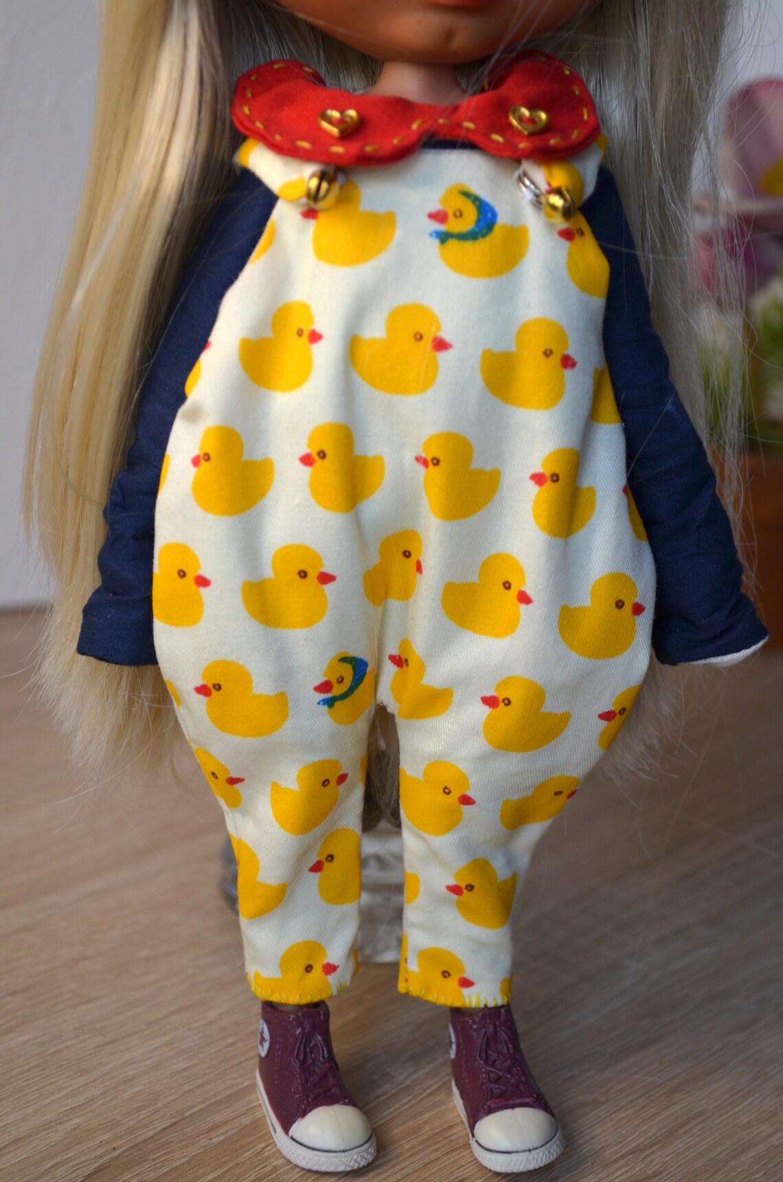 duck jumpsuit