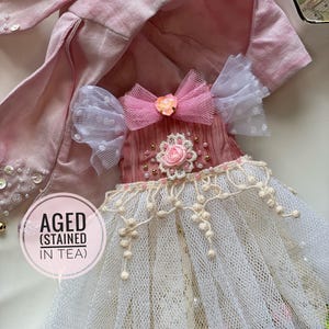 Blythe doll clothes,pink blythe costume, princess retro blythe dress  outfit, blythe boho dress, blythe  custom accessories blythe hat