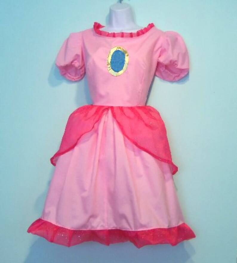 plus size princess peach costume