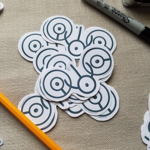 Psychic Type Symbol Sticker for Sale by LynchMob1009