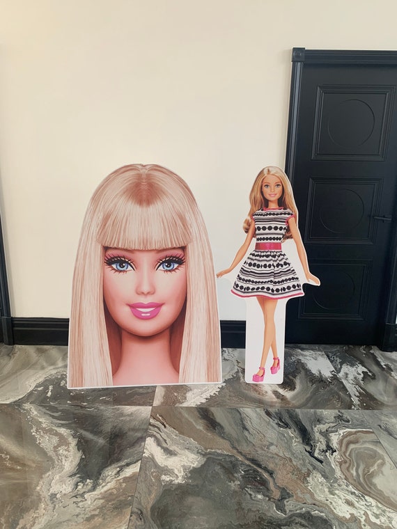 Barbie Party Prop Lifesize Cut Out Etsy UK