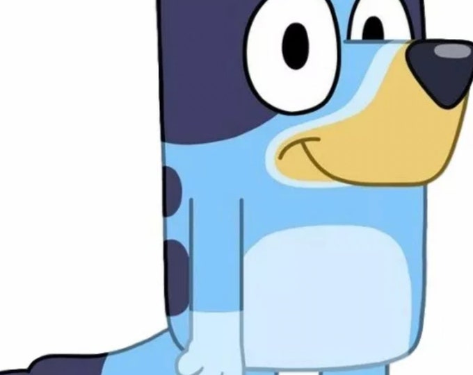 Bluey Cardboard Cutout Party Prop Decoration Etsy UK