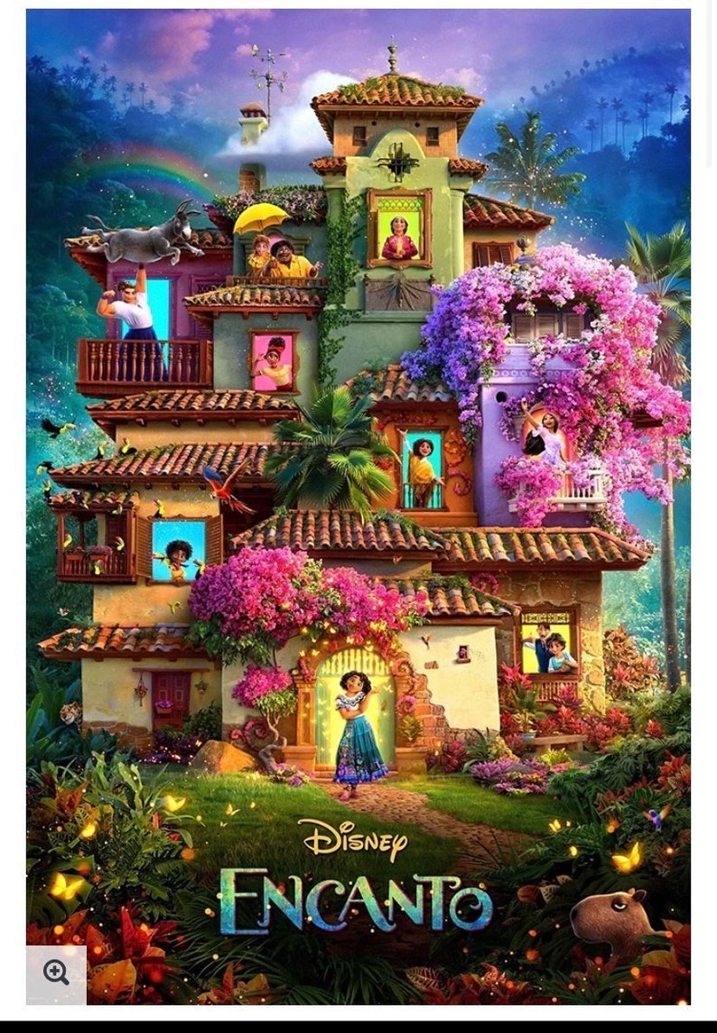 CARDBOARD CUTOUT Encanto House 4ft Tall Etsy UK