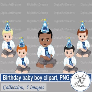 Clip art de bebé, cumpleañeros, bebés lindos, diseño de personajes, imprimibles de fiesta, mi primer cumpleaños, imágenes png, niño afroamericano