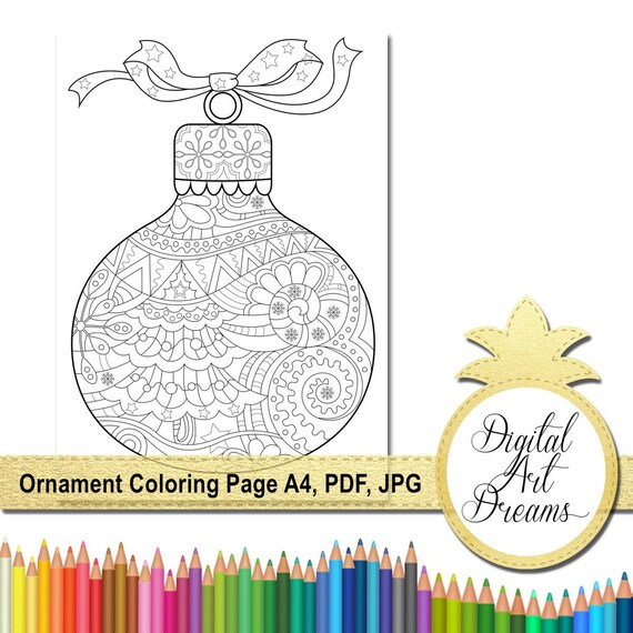 80 Ornaments Coloring Pages Pdf Download Free Images
