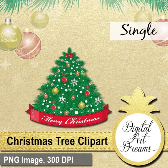 Christmas Tree Clipart Decorated Xmas PNG Holiday Christmas Tree Clipart Decorated Xmas PNG Holiday