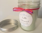 Little Mermaid 8oz Soy Candle