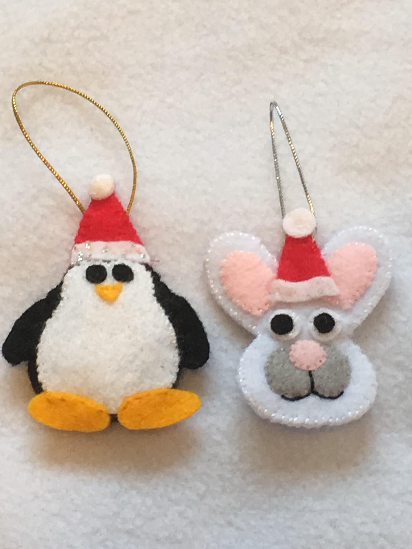 PENGUIN Christmas Hanging Decoration Tree Decoration Etsy