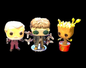 Funko-pop! Kavel van 3 losse figuren, zonder doos MNT